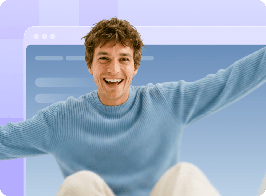 Client Hostinger devant son site